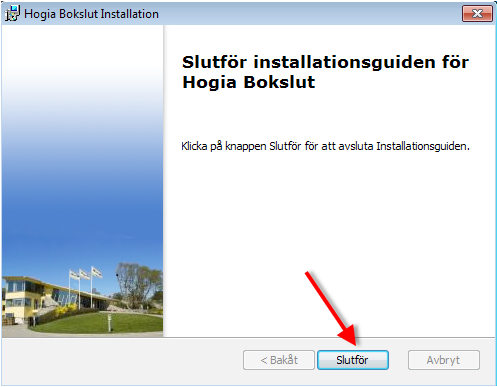 Saknas komponenten Visual C ++ 2010 Redistributable x86 på datorn, installeras den i detta skede, innan installationen för själva programmet dras i gång.