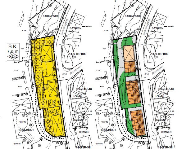 .docx 3 (11) Bakgrund Kommunen håller på att ta fram en detaljplan för fastigheten Pilen 4 m fl belägen längs med Surbrunnsgatan i nordvästra Strömstad, se figur 1.