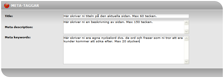 Villkoret för att sökmotorerna ska välja att visa Description-texten är att sökfrasen finns där ordagrant.