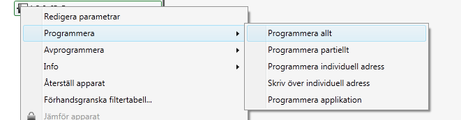 Nedladdning Programmeringsknapparna: IP-Controller IP-Router WAGO