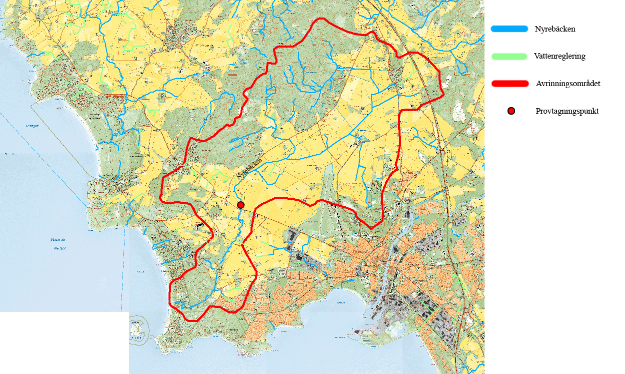 Den dominerande jordarten är lera med inslag av grus och morän (Jordartskarta från Länsstyrelsen i Hallands Län).