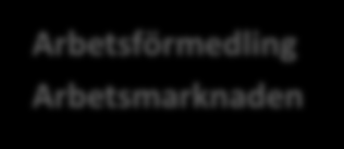 Rörlighet på arbetsmarknaden Arbetsplatsen och arbetets villkor -social arena -inkluderande/marginaliserande -arbetsmiljö Rörlighet på arbetsmarknaden - från/till anställning - rekryteringsstrategier