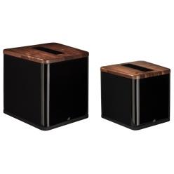Martin Logan - Subwoofers Martin Logan - Soundbar Dynamo 500 Färg Pris Subwoofer med 10"baselement, 120watt. Nedåtriktad. Svart 5900:- 29 200 Hz, 37.3cm x 33cm x 38.