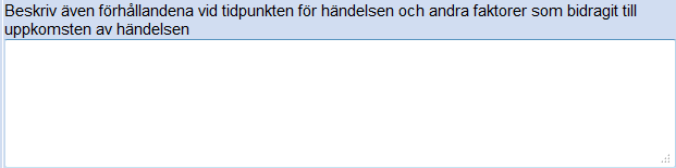 Återge händelseförloppet och berätta vem som gjorde eller inte gjorde, vad som gjordes och inte gjordes. Använd personernas yrkesbeteckningar, inte namn. Undvik passivformer.