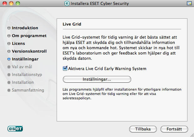 Gå med i ESET Live Grid Hjälp oss att fånga skadlig kod genom att gå med i vårt samarbetsnätverk.
