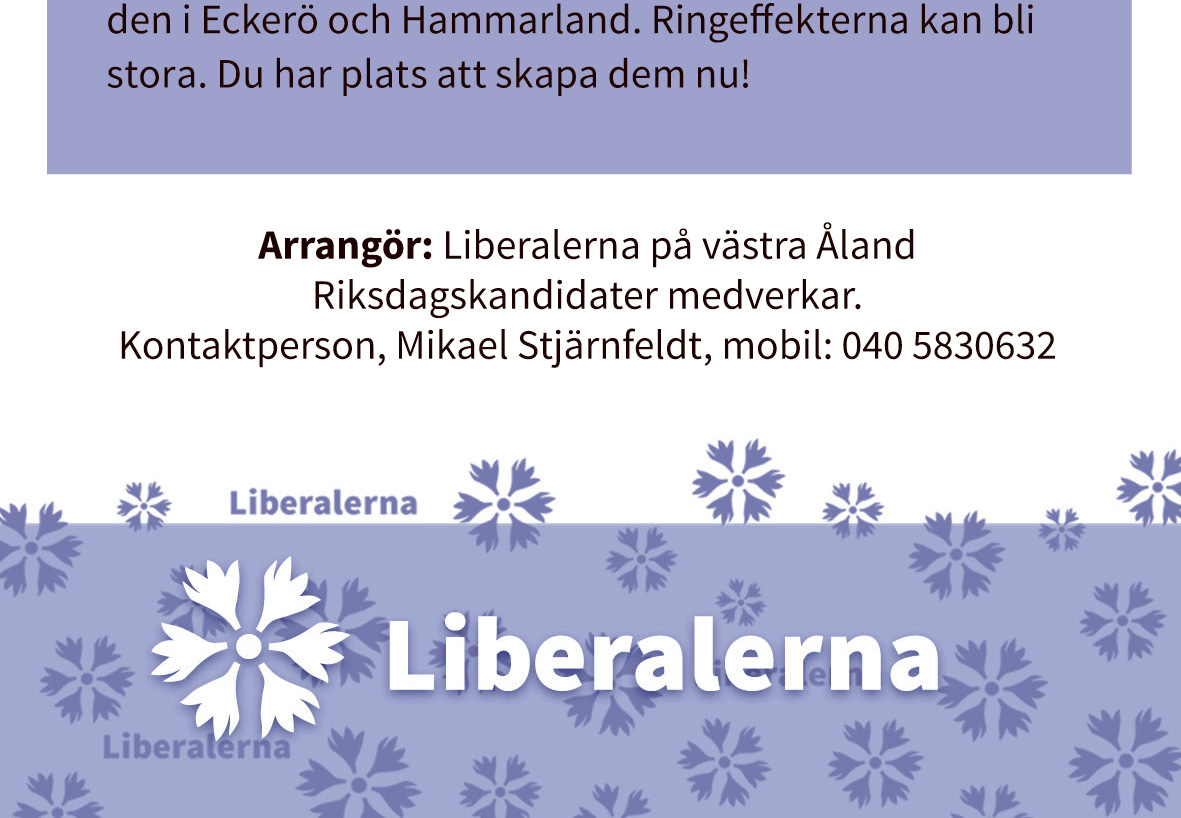 Meddelande från Sportﬁskeområde Eckerökortet Fiskeförbud råder inom ﬁskens lekområden i Eckerö under tiden 15