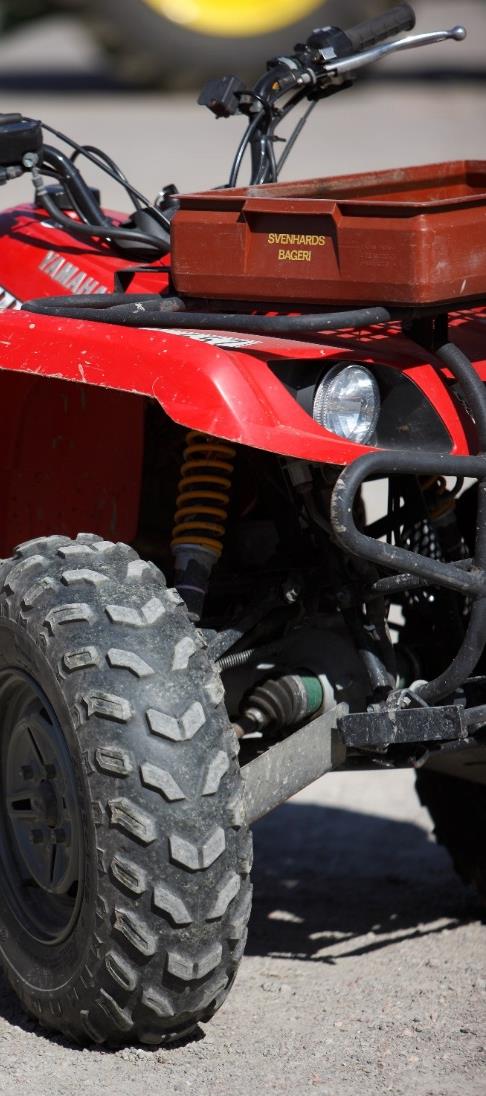 Problem många olyckor med unga förare Arbete, lek eller landsvägskörning? Hitta din prisvärda ATV hos oss!