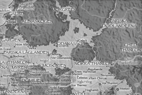 XIII Ä V E N T Y R : M I D S O M M A R F R O S T sätta. De lämnar nu de mer civiliserade områdena och reser in i vildmarken.