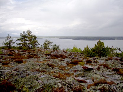 Fruberget är ett perfekt ställe att stanna till vid om man uppskattar vacker utsikt.