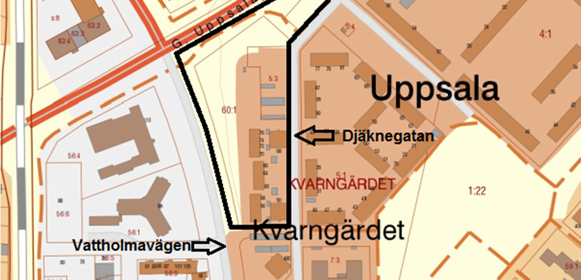 Uppdrag nr. 14U26297 Sida 2 (6) Geoteknik PM Projektering Uppdragsnamn Besqab Projekt och Fastigheter Box 183 13 Täby Kvarngärdet 60:1 m.fl.