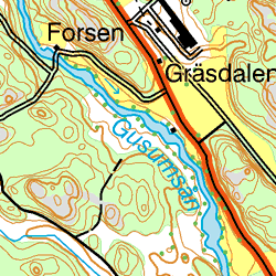 1. Gusumsån Datum: 2010-10-14 Kommun: Valdemarsvik Koordinat: 6460973/1539005 0-15 m nedströms bron.