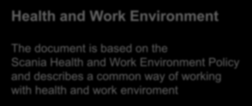 Environment Policy and describes a common