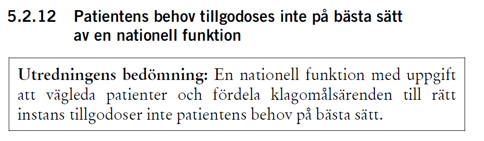 Remissyttrande Diarienr: 15RK573 Handläggare: Pär Lindgren, Datum: 2015-04-20 Har inga invändningar mot ett ökat patientmedverkan vid tillsyn. Kan dock behöva förtydligas hur detta är tänkt att ske.
