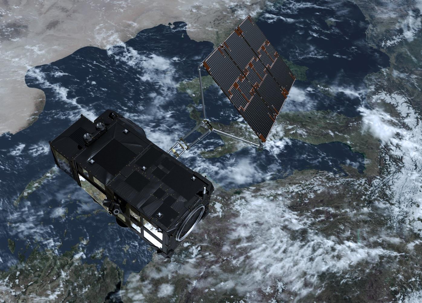 Sentinel-3 Med fokus på haven, mäter S-3 havsytans temperatur, färg och höjd samt istjocklek.