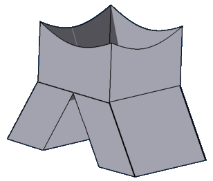 En rektangulär utformning valdes eftersom den ansågs lättare att konstruera än en