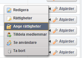 När du skapar en ny användare i Liferay får den automatiskt rollen Power user. Denna har ingen betydelse för Axiell Arena, och du kan låta den vara kvar.