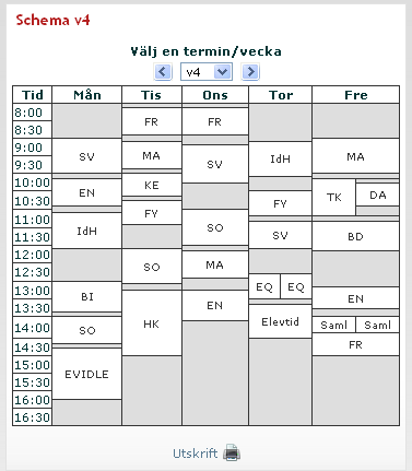 Meddelanden Om skolan använder SchoolSofts meddelandefunktion kan du här ta emot meddelanden från personalen på skolan. Om skolan tillåter kan du också skicka meddelanden till personalen.