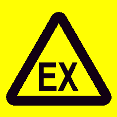 UPPSÄTTNING AV EX-SKYLTAR (föreskrivet enligt SRVFS 2004:7) Syftet med uppsättning av εx -skyltar är att varna elektriker och andra att det finns områden kring uppställd bränsletank(ar) där explosiva