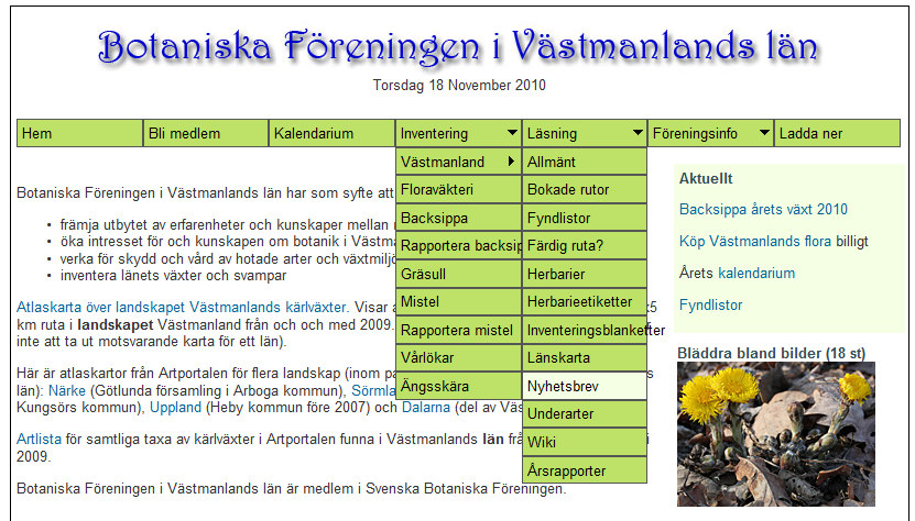 Nyhetsbrev Fem nyhetsbrev utskick