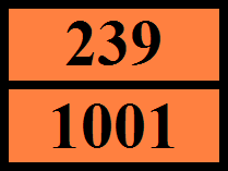 AVSNITT 14: Transportinformation Enligt kraven av ADR / RID / ADNR / IMDG / ICAO / IATA 14.1. UN-nummer FN-nr : 1001 14.2.