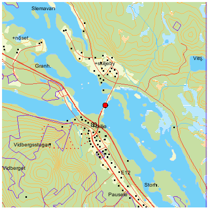 Åskilje, bron Koordinater: X: 7202594, Y: 1597544 Namn på Svalan: Åskiljebron, Åskilje Vad kan man se: Sjöfågel, rastande