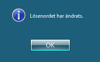 Sida: Sida 19 av 33 Fyll i det gamla lösenordet samt det nya enligt bilden.