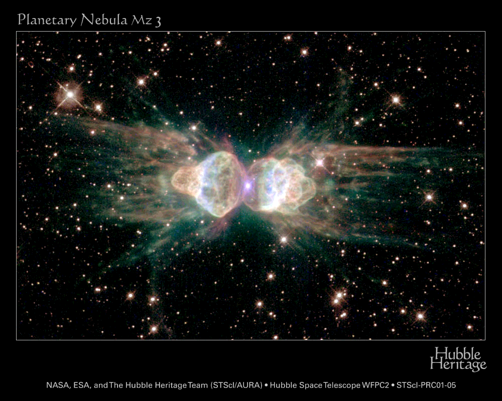 Copyright Notice Stjärnor med massan0.26m 8M : vätet tar slut i kärnan H-förbränningen fortsätter utåt i ett skal.