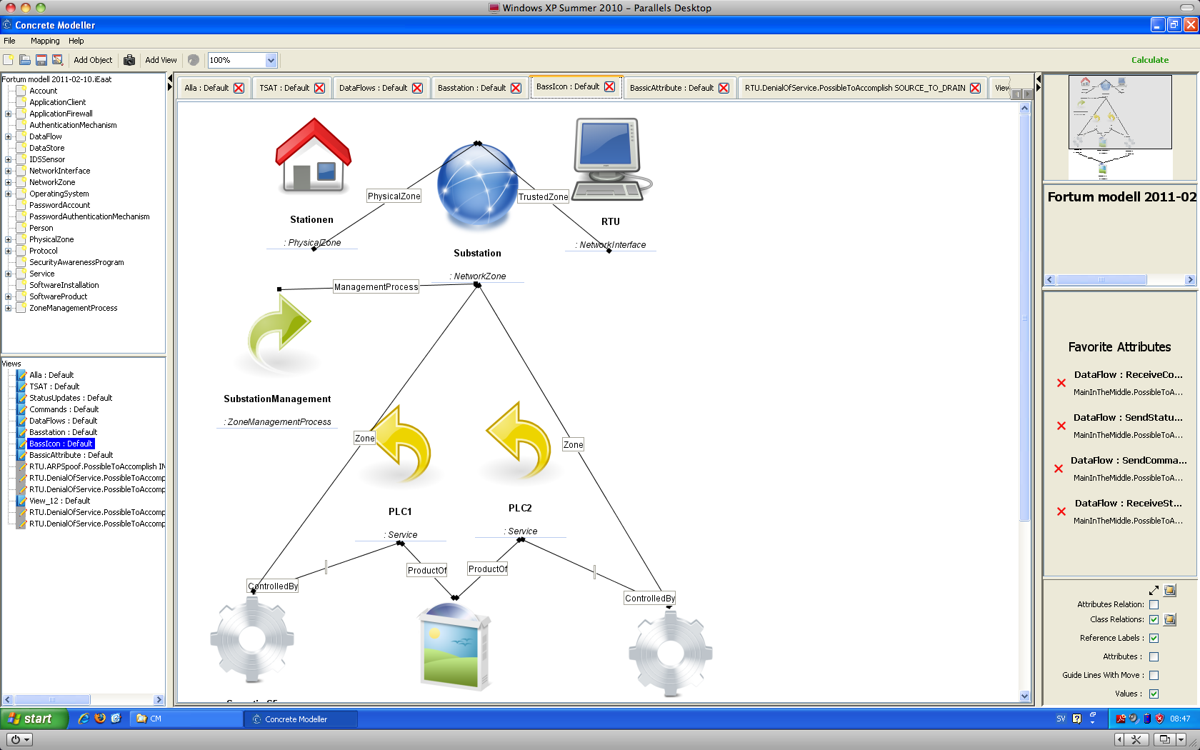 A software tool for (automated)architecture analysis Development project at Elforsk