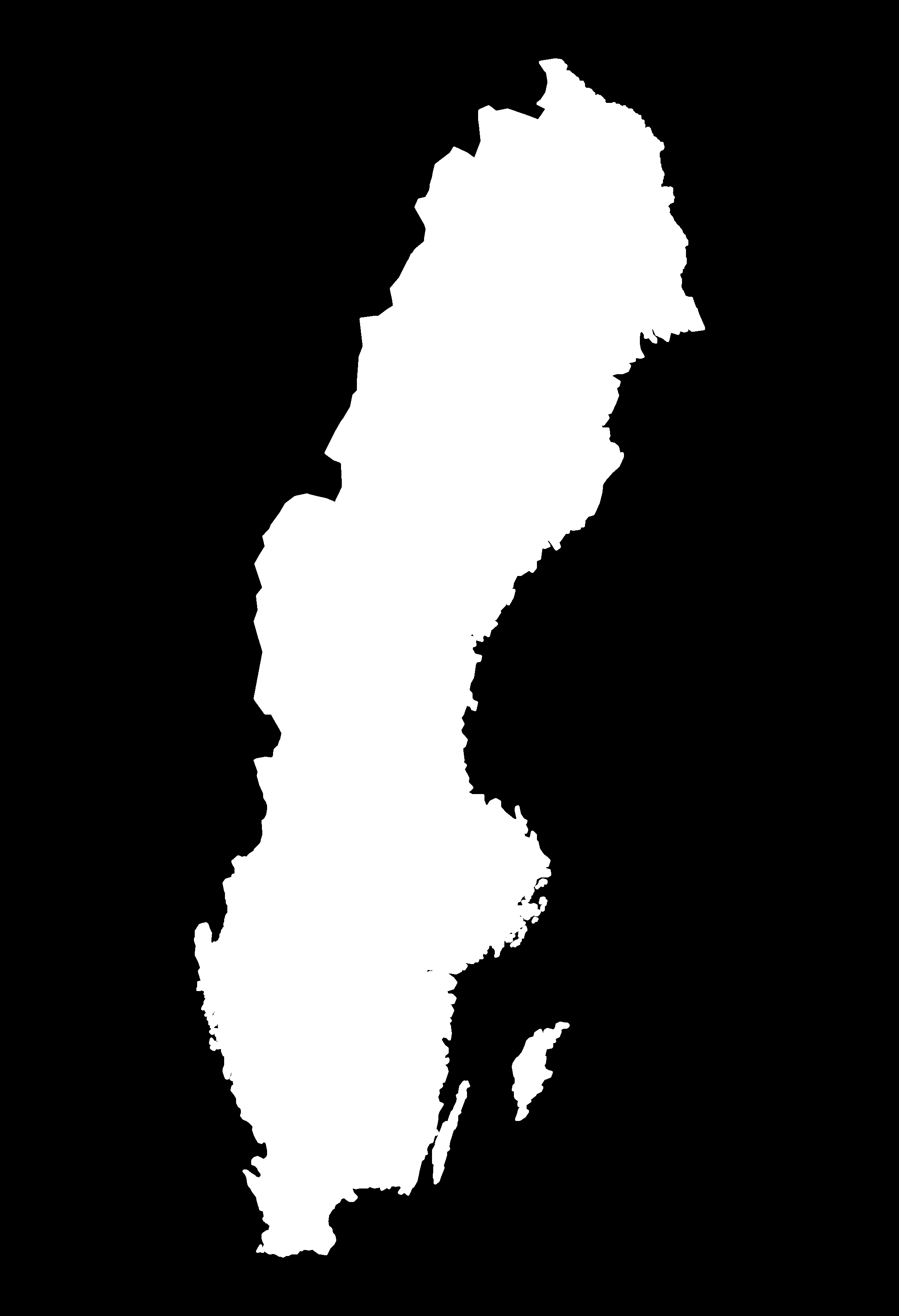 Indelning av Sveriges