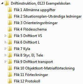 REFERENS Driftinstruktion Denna referens beskriver hur SISAB:s driftinstruktion ska upprättas, vad den ska innehålla samt exempel på hur den ska se ut.