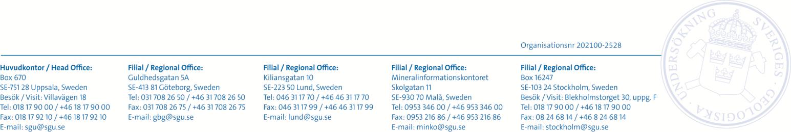 1(10) Vårt datum/our date Vår beteckning/our reference 2013-06-05 317-1050/2013 Ert datum/your date Er beteckning/your reference Svensk geopark En geopark är ett område där man med hjälp av