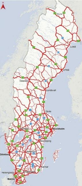 Botkyrka Haninge, Tyresö och Växjö. Lastbilsparkering Avser lämpliga parkeringsplatser för lastbilar.