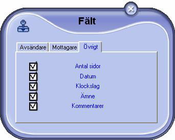 Innan du skickar ett dokument med försättsblad, måste du först skapa en modell för försättsbladet. När denna väl sammanställts, kan den användas för oändligt många faxsändningar.