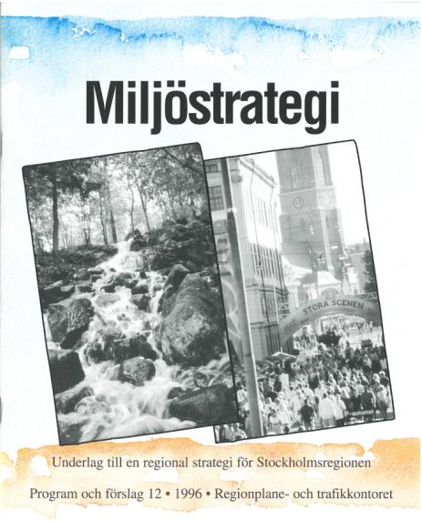 Strategier 1996-2000 13 Ekonomisk utveckling,