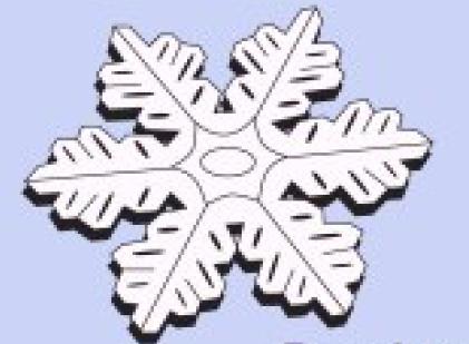 3. Teori 3.1 Bildning av snö Snö består av vatten och luft. Vatten till största delen i fruset tillstånd (is) men även flytande och som vattenånga, se figur 3.1. [9] Iskristaller bygger upp snöflingans struktur Figur 3.