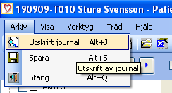 Så här gör du för att läsa under Aktuellt och Observera 1. klicka framför aktuellt eller observera i sökordsträdet så kommer dokumentationen att visas i bildens övre högra del. 2.