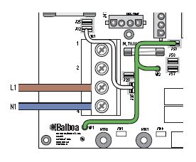 9. ELEKTRISK KONFIGURATION Komfort Serien Bahamas Tonga Inställningarna från fabrik som standardvärden är vanligtvis 1 x 32Amp eller 2 x 16Amp.