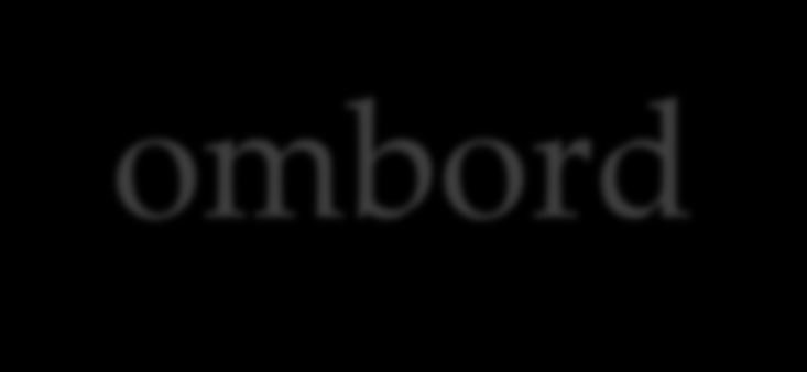 Uthållighetsträning ombord?