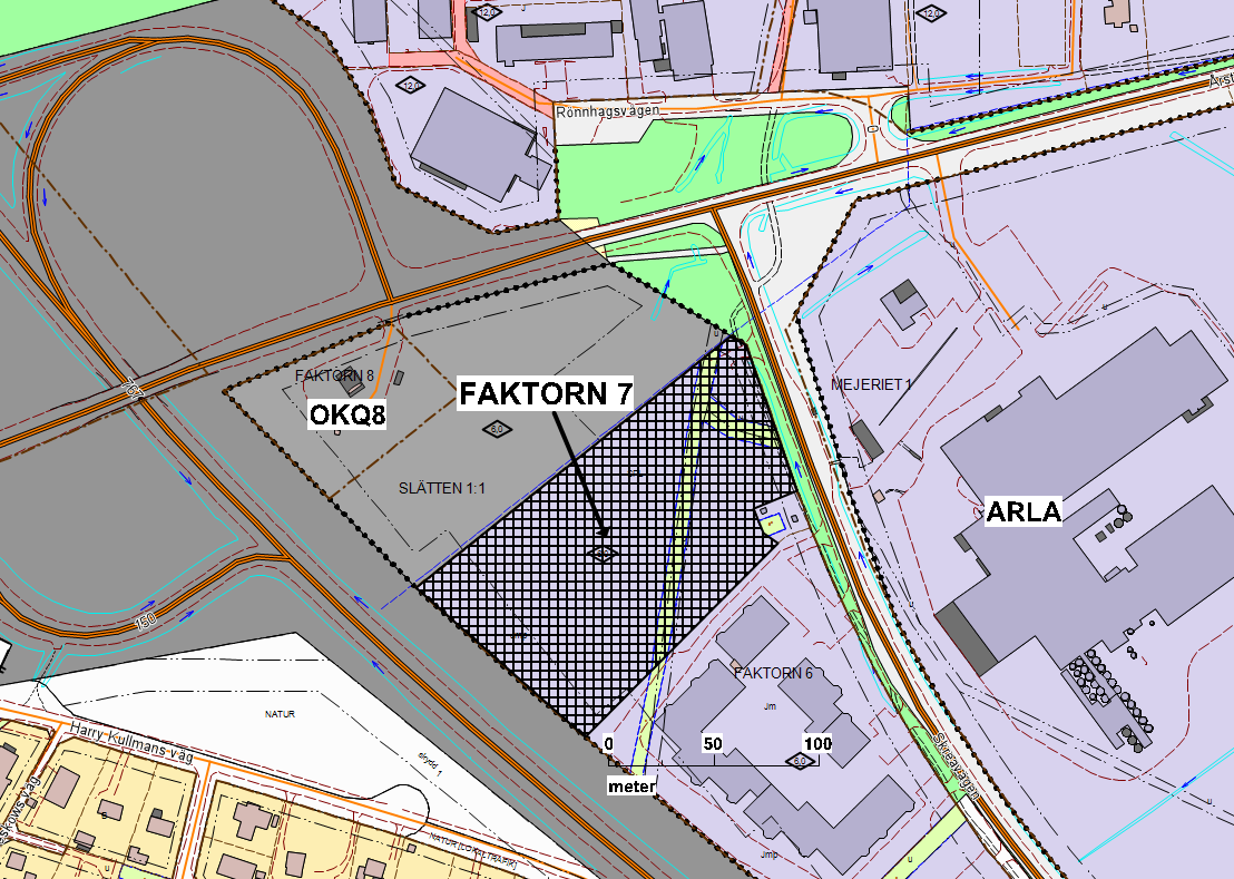 Försäljning av fastigheten Faktorn 7 inom Ågårds industriområde till AB Eastpeak.