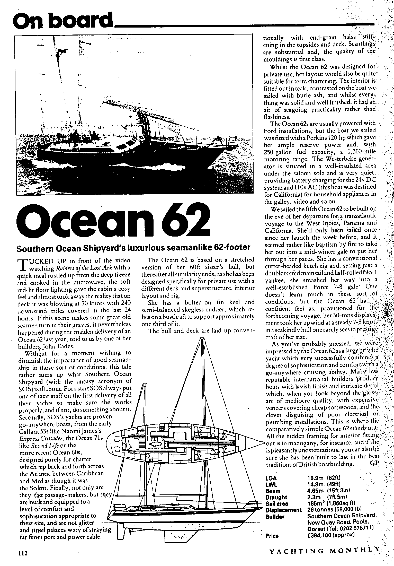 Recension Yachting