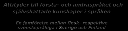 Kognitivt element Barbro Allardt Ljunggren Lektor, Södertörns högskola Emotionellt element Konativt element (benägenhet att handla) BAL Uppsala den 3 maj 2011 1 BAL Uppsala den 3 maj 2011 2 En