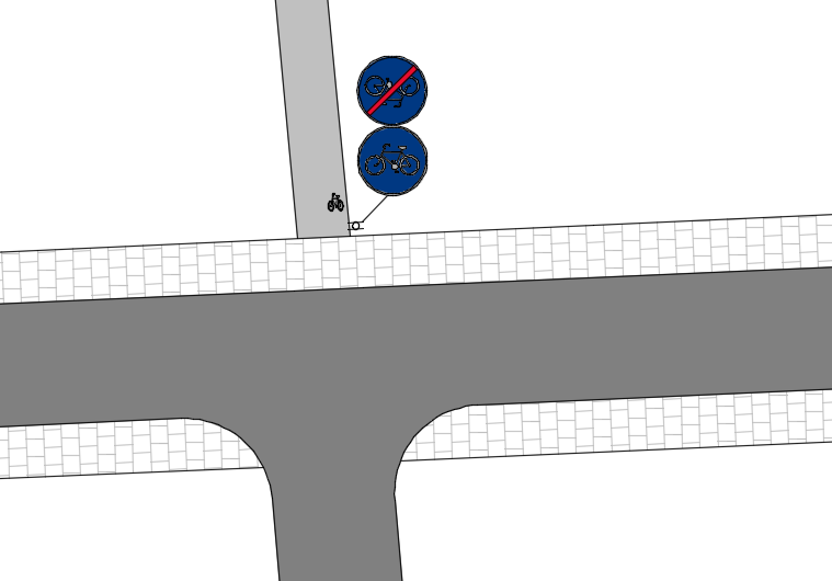 2015-06-16 3 (6) på den korsande körbanan inte uppmärksammar cykelpassagen och därför inte anpassar hastigheten. Cykelpassage kräver inget beslut om lokal trafikföreskrift.