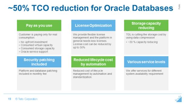 business critical database environments built on Oracle optimized technology.