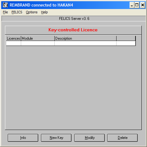 12 ELCAD Installationsguide Completed: Innan du kan börja använda de flytande licenserna måste du skriva in licensnumren. Starta nu programmet REMBRAND med knappen Name för att mata in licensnumrena.