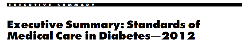 American Diabetes Association Main indication = High A1c Efficacy depends on