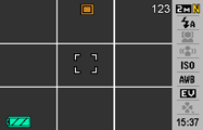 Användning av läget easy (Läget easy) Atgärder [r] (inspelning) * [MENU] * Fliken REC * Läget easy Vi hänvisar till åtgärder på manöverpanelen på sidan 34 angående detaljer.