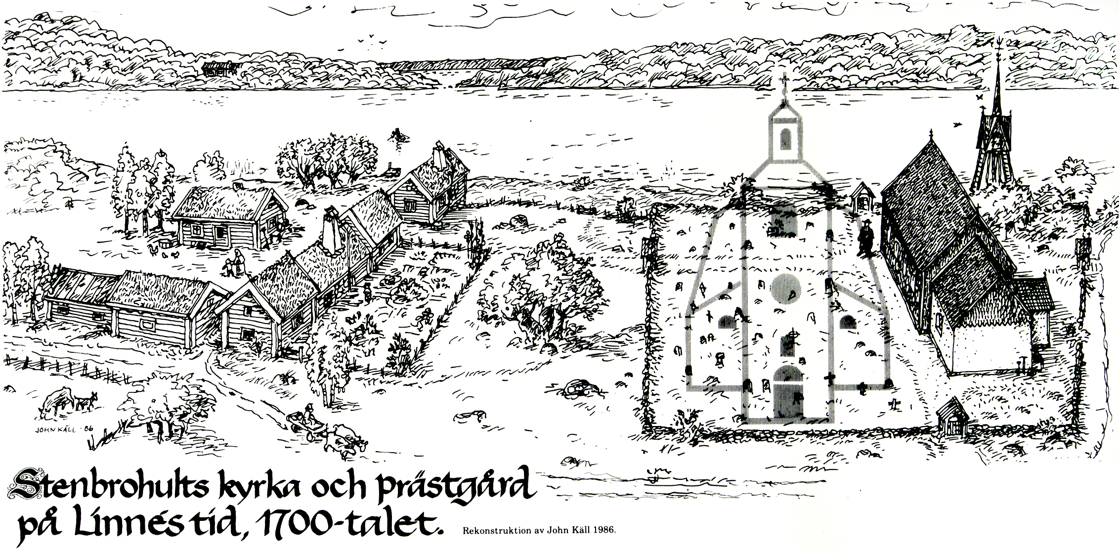 med Jöns Månsson Nils studerade till präst och tog sig sedan namnet Nicolaus Linnæus Sonen Carl föds i komministerbostället Råshult i Stenbrohult år 1707 och han döps den 19 maj Senare har någon
