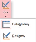 Skriv namnet på tabellen. 3 Klicka på OK. 4 Arbetar du i designvy visas en varning om att ingen primärnyckel har definierats. Klicka på Nej (No) för att inte skapa någon i detta läge.