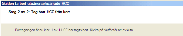 HCC Administration Handbok 12 Placera muspekaren över ikonen för Net id i Meddelandefältet och högerklicka. Windows öppnar en meny. Klicka på Uppdatera e-legitimationsförflyttning.