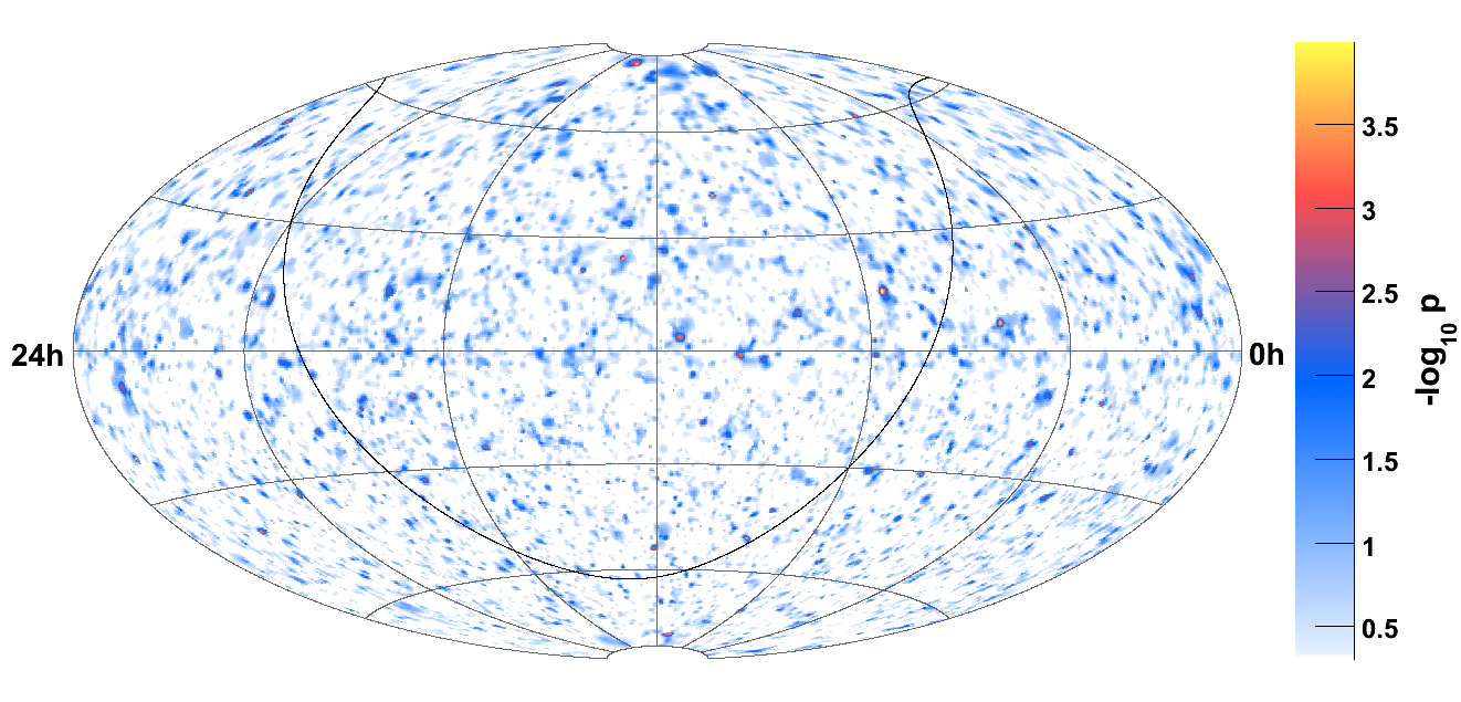 F -60 Southern sky (atm μ bkg) 37 290 events: 14 139 up-going